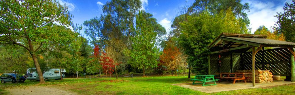 Riverview Caravan Park Porepunkah Exterior foto